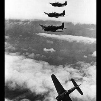 Douglas Dauntless Dive Bombers by U.S. Navy