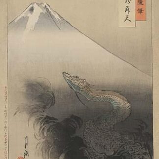 Dragon rising to the heavens by Gekko Ogata