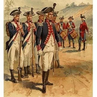 Drummers - 1796 - 1799 - Parade Rest By Henry Alexander Ogden