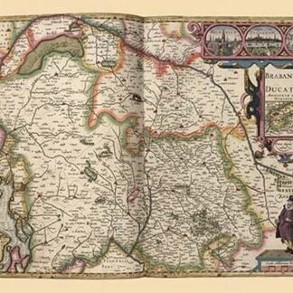 Duchy of Brabant by Pieter van den Keere