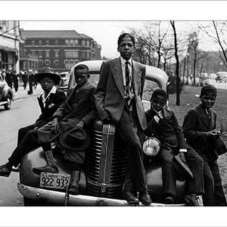 Easter Morning in Southside Chicago by Russell Lee