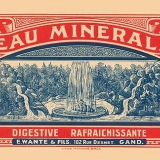 Eau Minerale by Myncke
