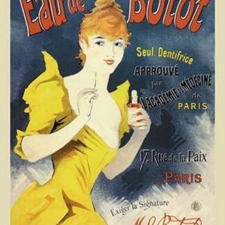 Eau de Botot by Jules Cheret