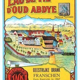 Eau-de-Vie D'oud Abdye Distillery Label