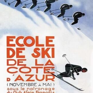 Ecole de Ski by Simon Garnier