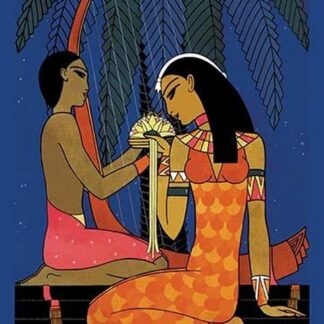 Egypt - The Lotus No TITLE by Frank McIntosh