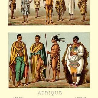 Eleven African Tribe Members