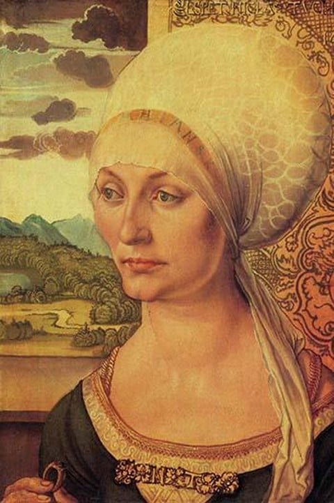 Elsbeth Tucher by Albrecht Durer