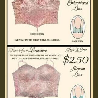 Embroidered Lace and Alencon Lace