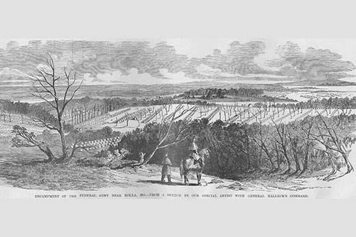Encampment at Rolla