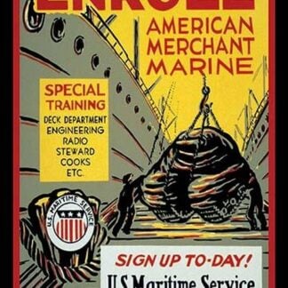 Enroll - American Merchant Marine by Glenn Stuart Pearce