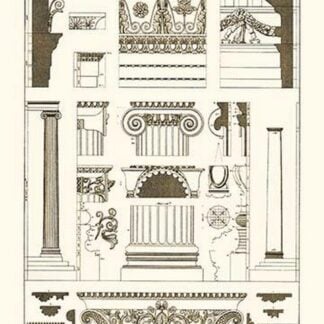 Entablatures and Capitals by J. Buhlmann