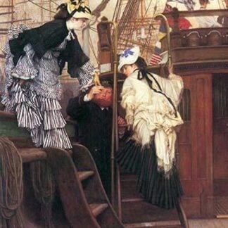 Entry to the yacht by James Tissot