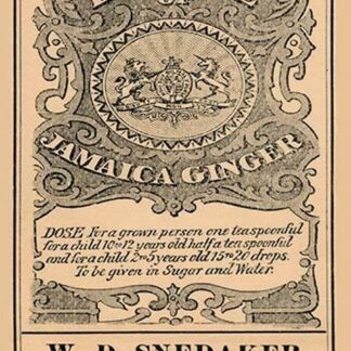 Essence of Jamaica Ginger