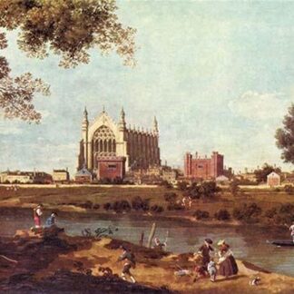 Eton College by Canaletto