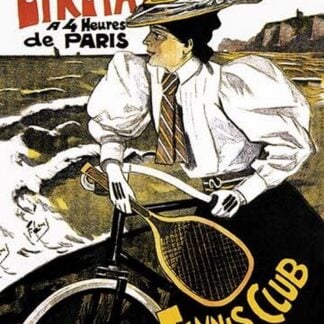 Etretat Tennis Club by Ferdinand Lunel