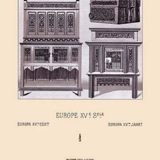 Europe - Furniture of Pageantry