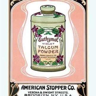 Euthymol Violet Talcum Powder