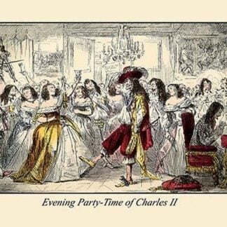 Evening Party - Time of Charles II by John Leech