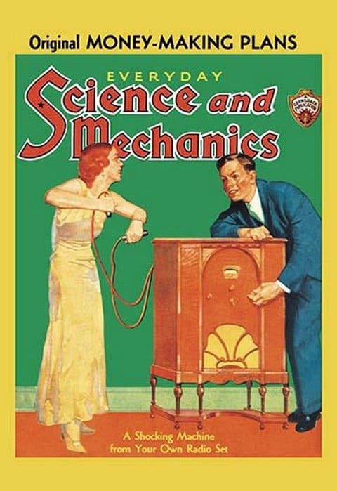 Everyday Science and Mechanics: A Shocking Machine from Your Own Radio Set