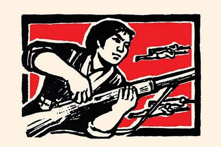 Everyone Train to Fire a Rifle by Chinese Government