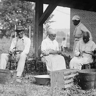 Ex-Slaves on Plantation