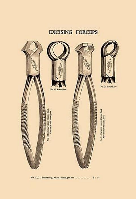 Excising Forceps by H. D. Justi & Son