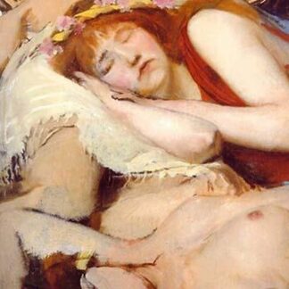 Exhausted Maenides After the Dance by Sir Lawrence Alma-Tadema