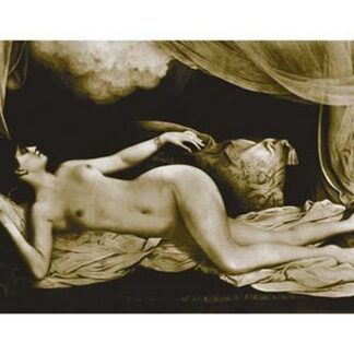 Exotic Nude with Curtains