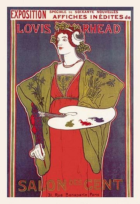Exposition Speciale de Soixante Nouvelles Affiches Inedites de Louis Rhead by Louis Rhead