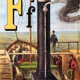 F for the Funnel that Puffs out the Smoke by Edmund Evans