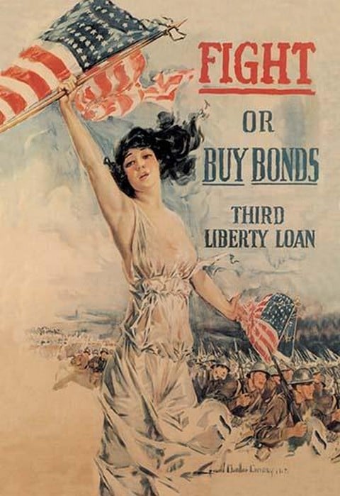 FIGHT! or Buy Bonds: Third Liberty Loan by Howard Chandler Christy