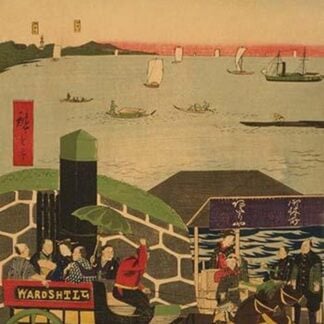Famous places in Tokyo: real view of Takanawa (Tokyo meisho Takanawa no shinkei) by Utagawa Hiroshige