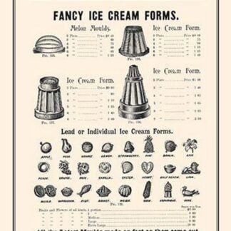 Fancy Ice Cream Forms