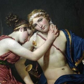 Farewell of Telemechus & Eucharis by Jacques-Louis David