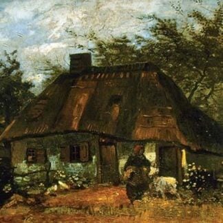 Farmhouse in Nuenen by Vincent van Gogh