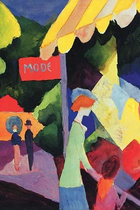 Fashion window by August Macke