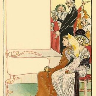 February then sat between the first days of each month and harvest days by Walter Crane