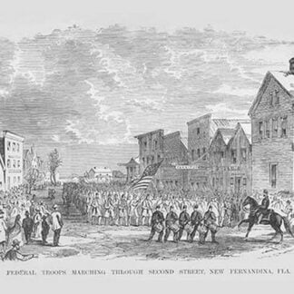 Federal Troops March thru Fernandina