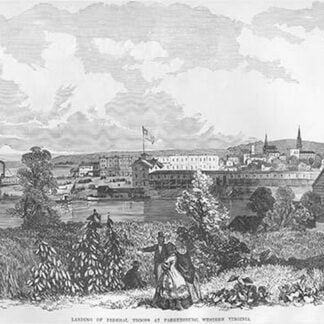 Federal troops Land at Parkersburg