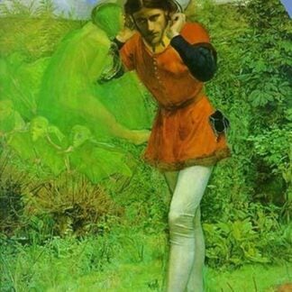 Ferdinand lured by Ariel by John Everett Millais