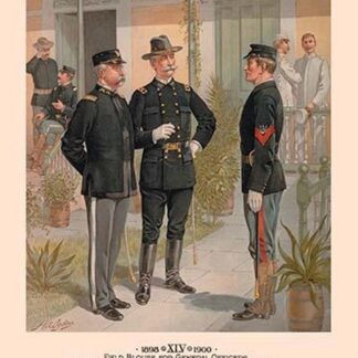 Field Blouse for General Officers; Undress Uniform for Officers and Enlisted Men; White Cap and Summer Coat and Trousers for Officers by Henry Alexander Ogden