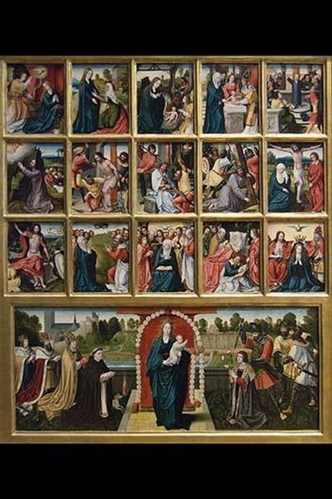 Fifteen Mysteries and the Virgin of the Rosary by Goswijn Van Der Weyden #2