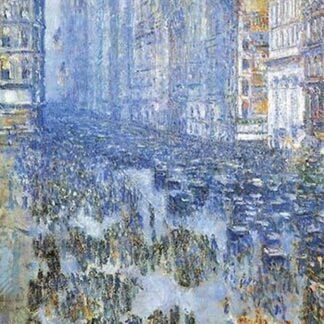 Fifth Avenue by Frederick Childe Hassam