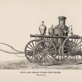 Fifth Size Single Steam Fire Engine: Hand Draft