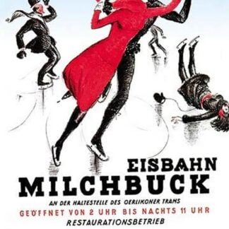 Figure-Skating in a Red Dress