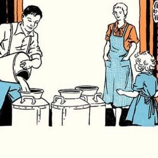 Filling the Milk Cans by Margaret Hoopes