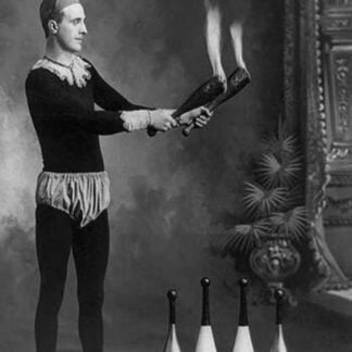 Fire Juggler by J.E. Pasonault