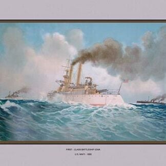 First-Class Battleship Iowa by Werner