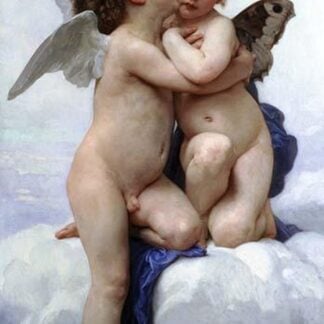 First Kiss by William Bouguereau